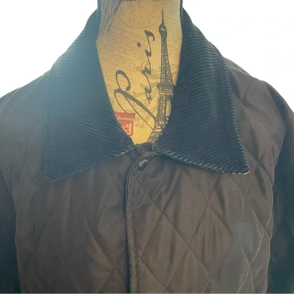 Burberry Black Quilted Jacket - Picture 3 of 11